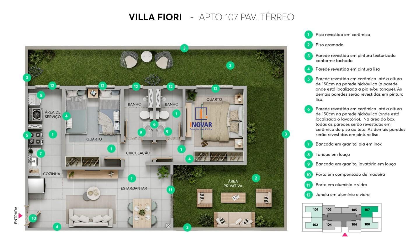 Apartamento, 2 quartos - Foto 9